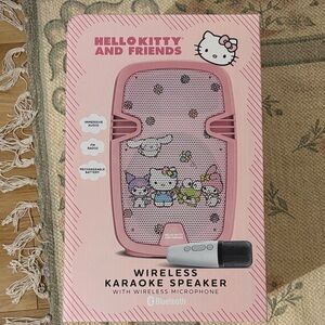 Hello Kitty and Friends Bluetooth Karaoke Speaker - Pink